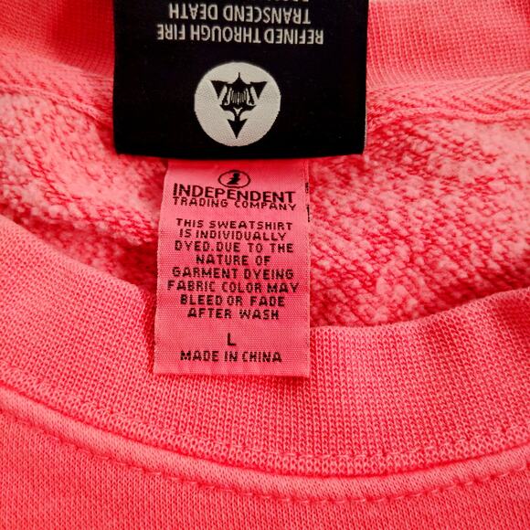 Atlanta Reign Sweatshirt Unisex Large Pink Fleece Lined ULT Video Game Sports - Picture 4 of 8